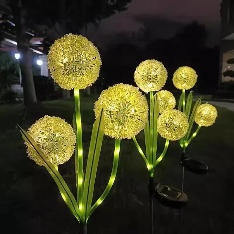 Luz de Jardim Estaca Dente-de-Leão Solar