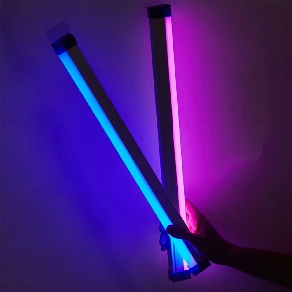 Barra de Luz Tubular RGB USB, 17cm ou 32cm