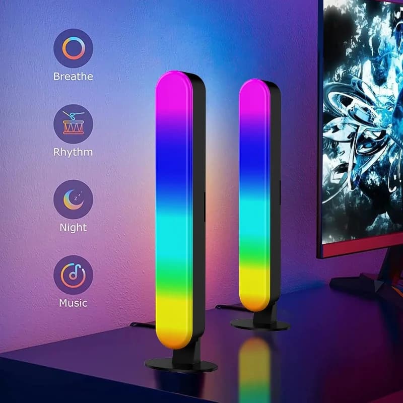 Fita de Luz Ambiente LED de Mesa Regulável